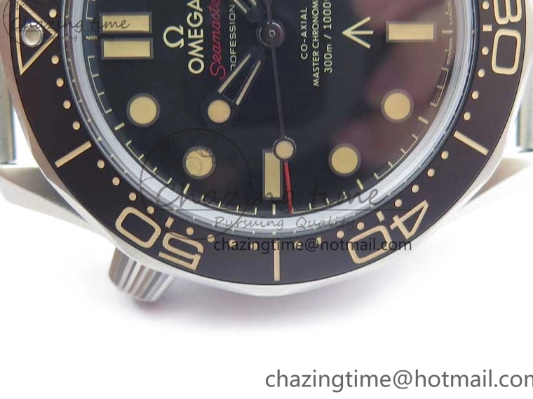 0215 Seamaster 300 “No Time to Die” Limited Edition ORF 1:1 Best Edition on SS Mesh Bracelet A8806 (Free Nato Strap) Durable 7866